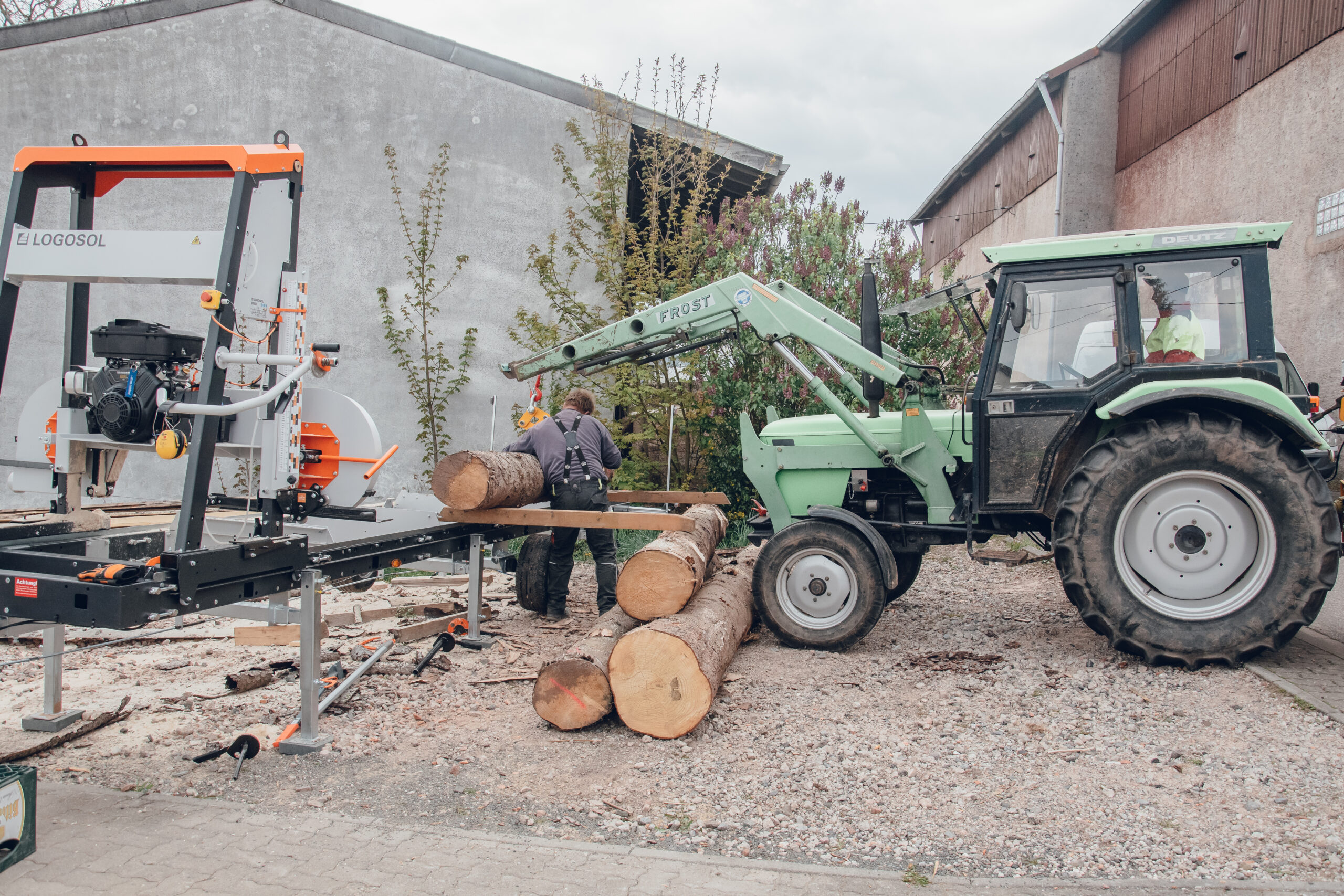 Mobilsägewerk Rink Mobiles Sägewerk